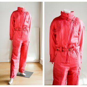 Vintage Together Bright Pink Salmon Colourful Ladi